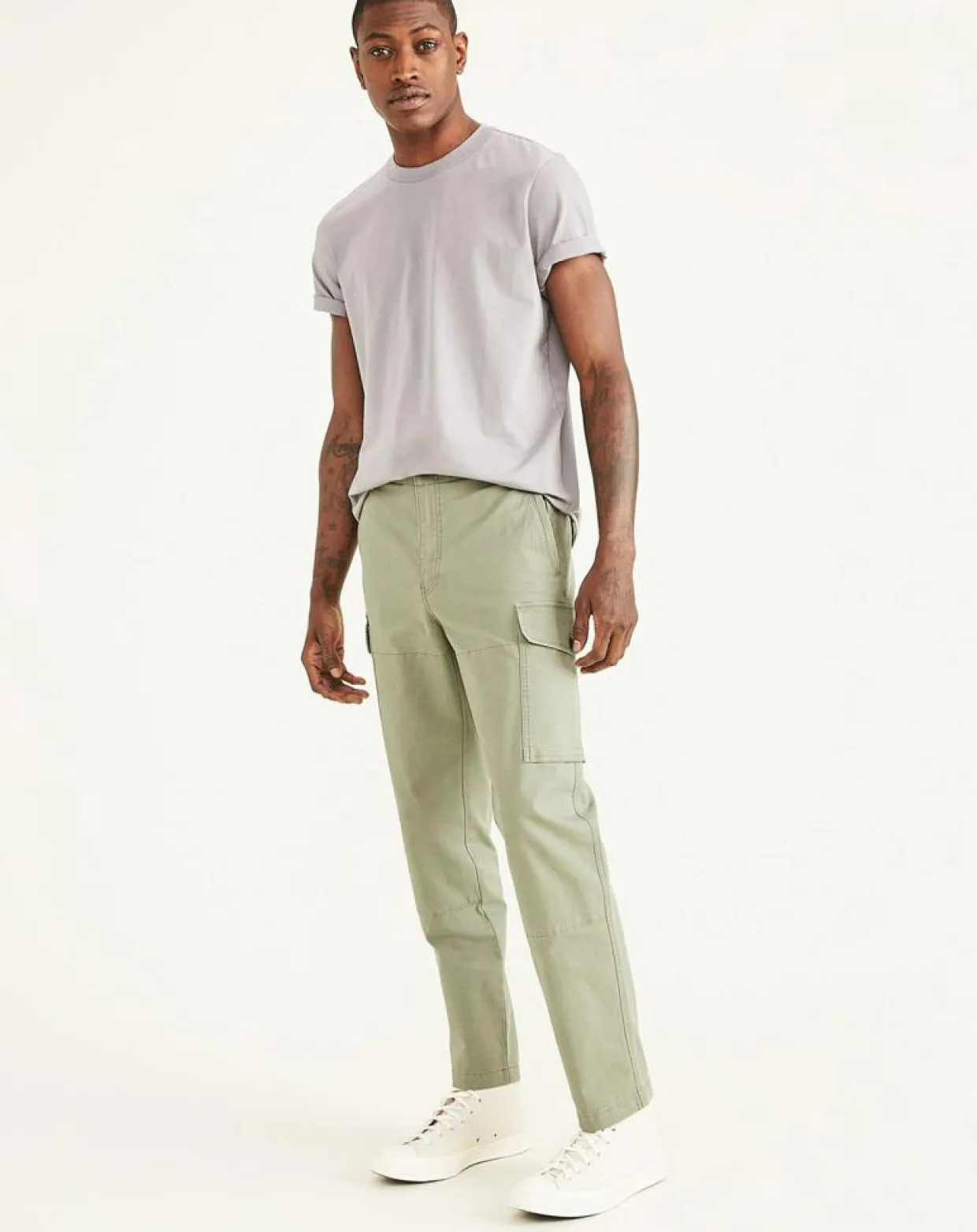 Pantalon Cargo kaki-Dockers New