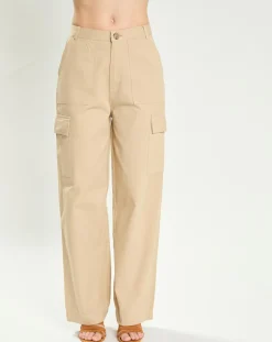 Femme La Petite Etoile Pantalons^Pantalon cargo Pina beige
