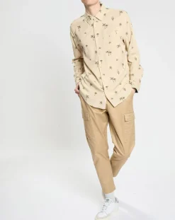 Homme Scotch & Soda Pantalons^Pantalon cargo Regular Fit uni beige