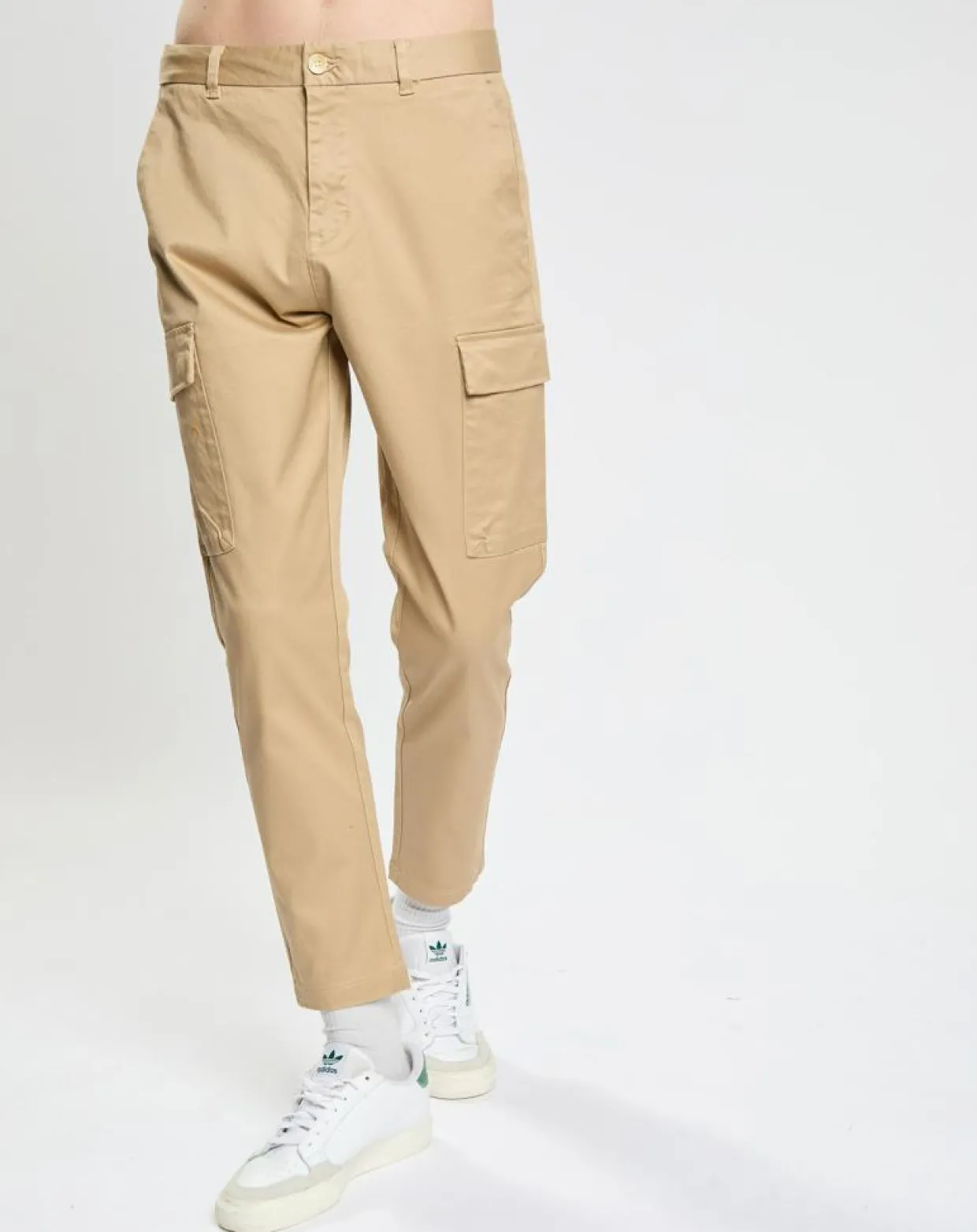 Homme Scotch & Soda Pantalons^Pantalon cargo Regular Fit uni beige