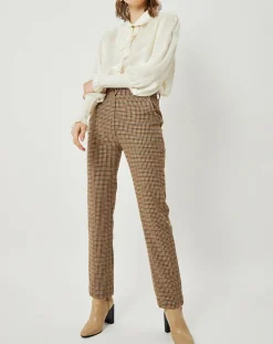 Pantalon Carnaby marron-Manoush Sale