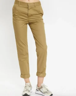 Pantalon chino Charles kaki clair-Galeries Lafayette New