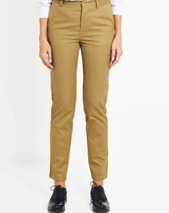 Pantalon chino Charles kaki clair-Galeries Lafayette New