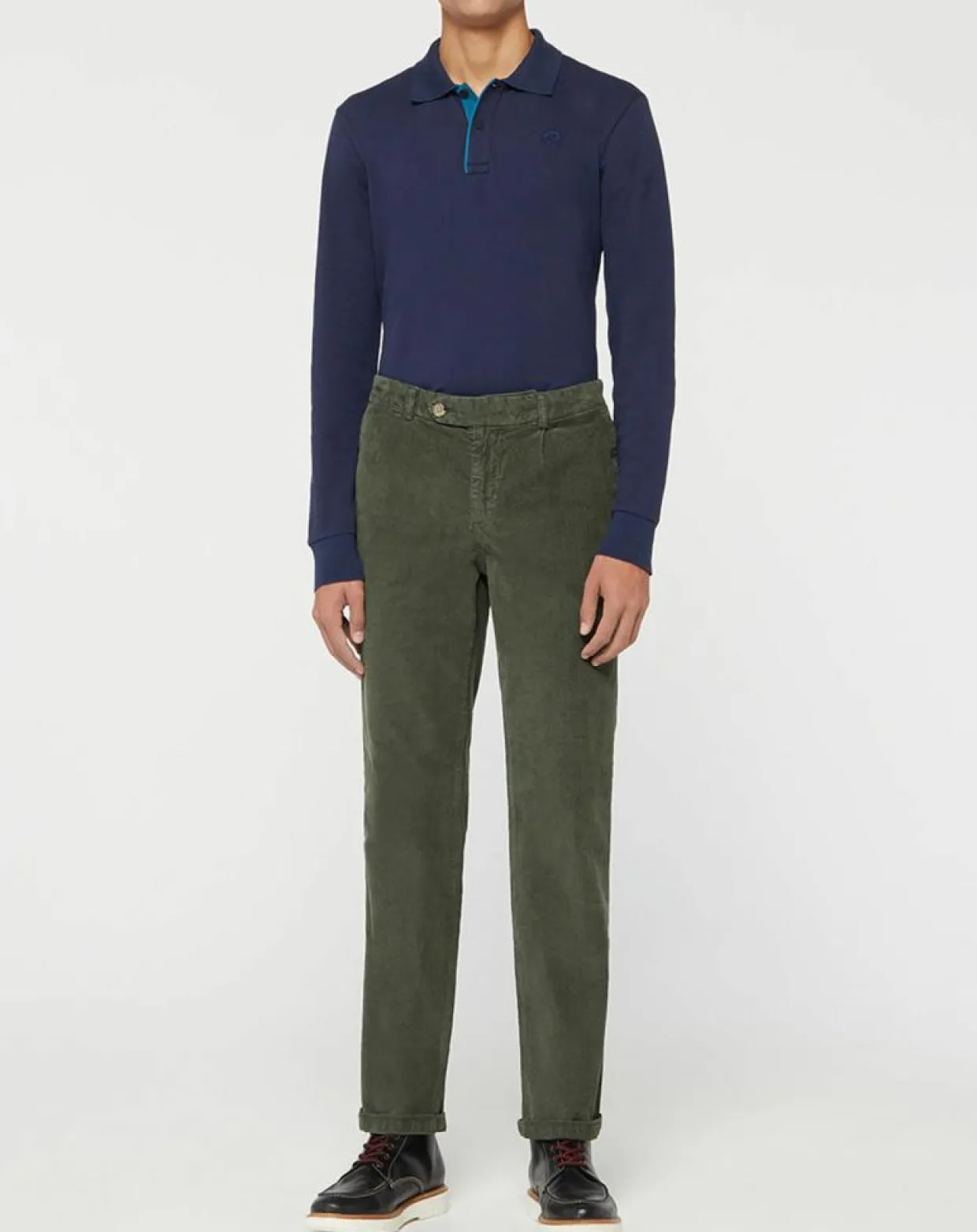 Pantalon Chino Droit en Velours kaki-North Sails Online
