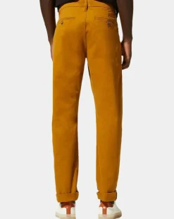 Pantalon Chino droit Kutdroit camel-Galeries Lafayette Outlet