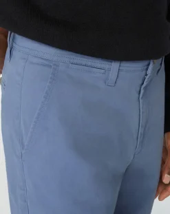 Homme Galeries Lafayette Pantalons^Pantalon chino en Coton bio slim Kutslim bleu vintage