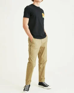 Pantalon chino en Coton Bio Mobile Icon Tapered beige foncé-Dockers Sale