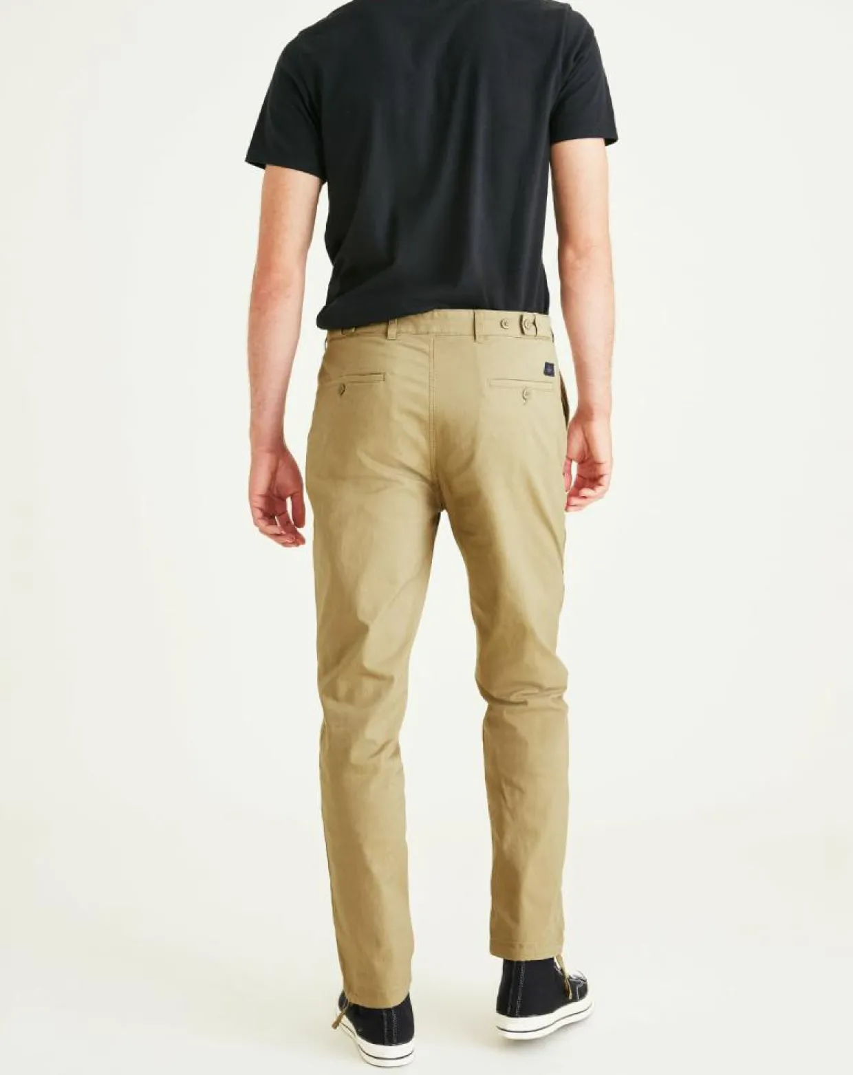 Pantalon chino en Coton Bio Mobile Icon Tapered beige foncé-Dockers Sale