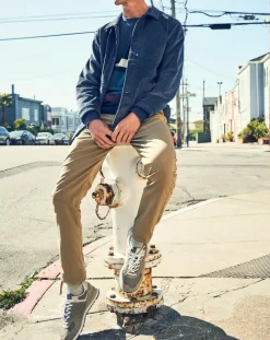 Pantalon chino en Coton Bio Mobile Icon Tapered beige foncé-Dockers Sale