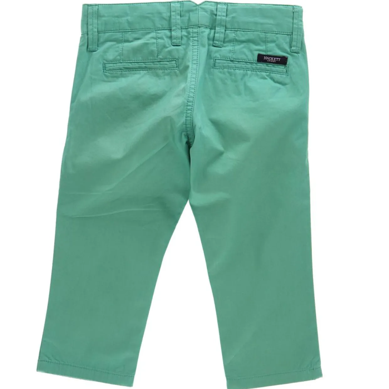 Enfant Hackett London Garçon^Pantalon Chino en Toile de Coton vert