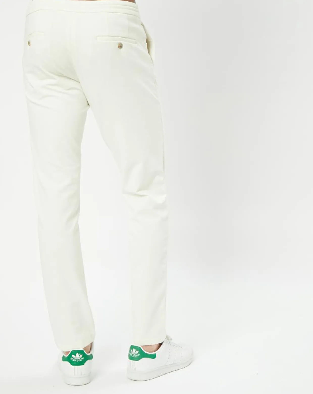 Homme Hackett London Pantalons^Pantalon Chino Jersey Sport écru