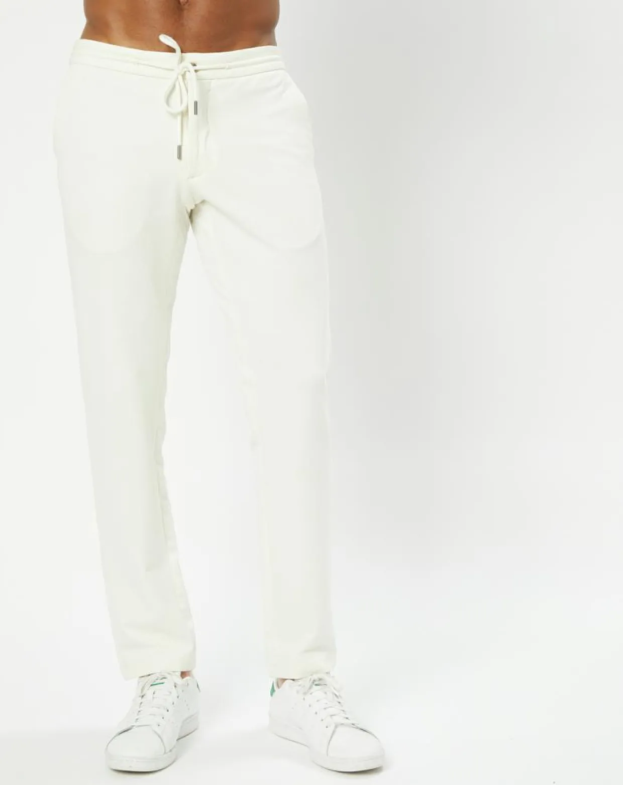 Homme Hackett London Pantalons^Pantalon Chino Jersey Sport écru