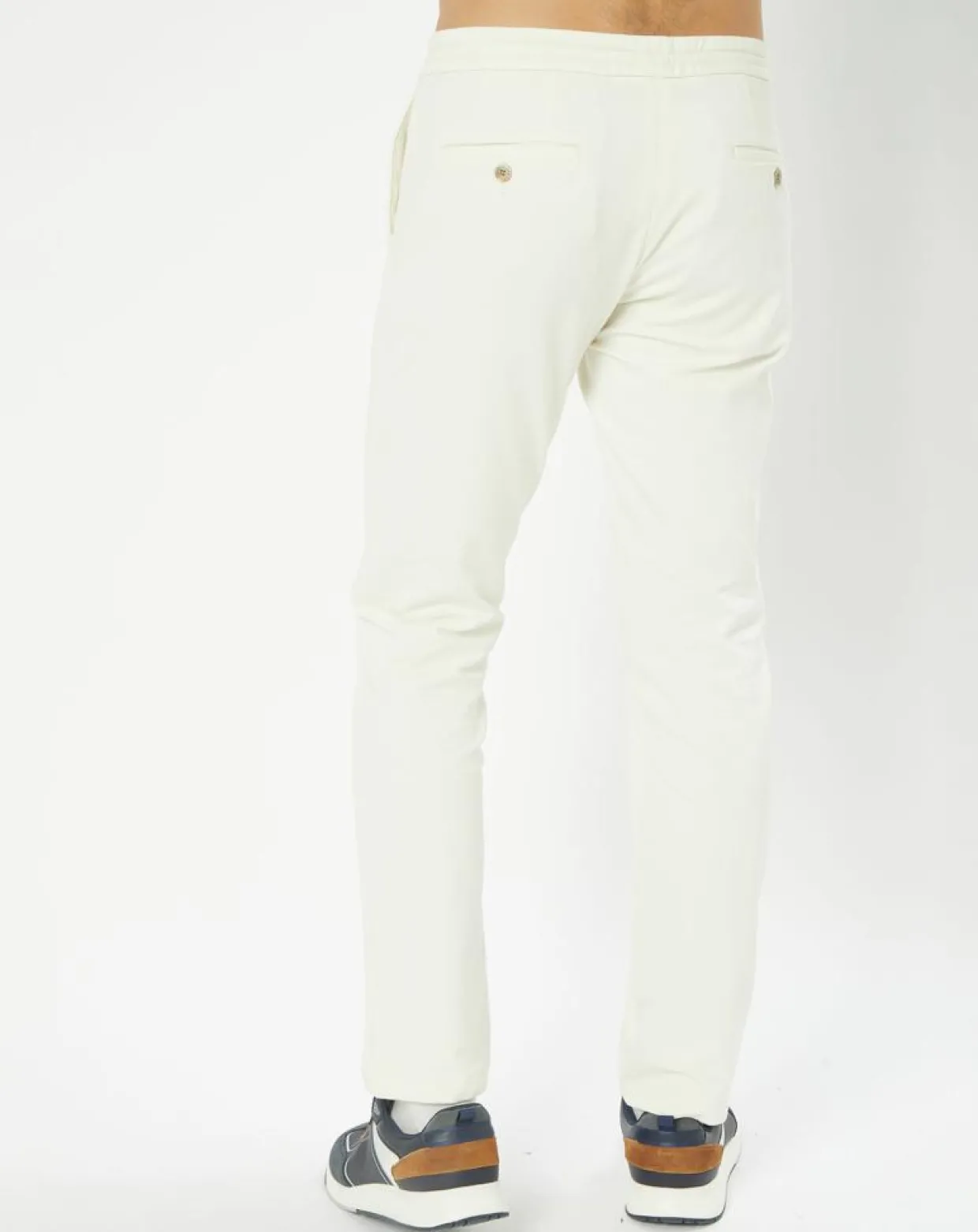 Homme Hackett London Pantalons^Pantalon Chino Jersey Sport écru