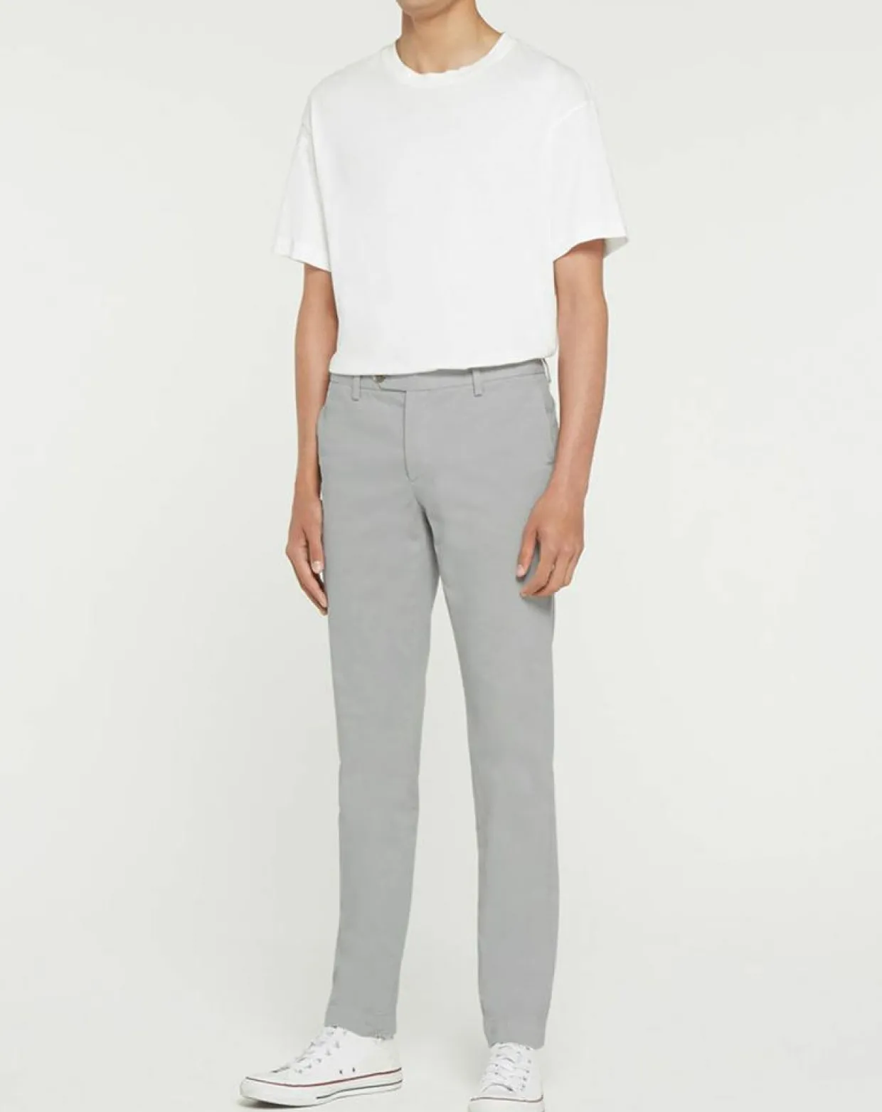 Homme Hackett London Pantalons^Pantalon chino Slim Fit core kensington gris