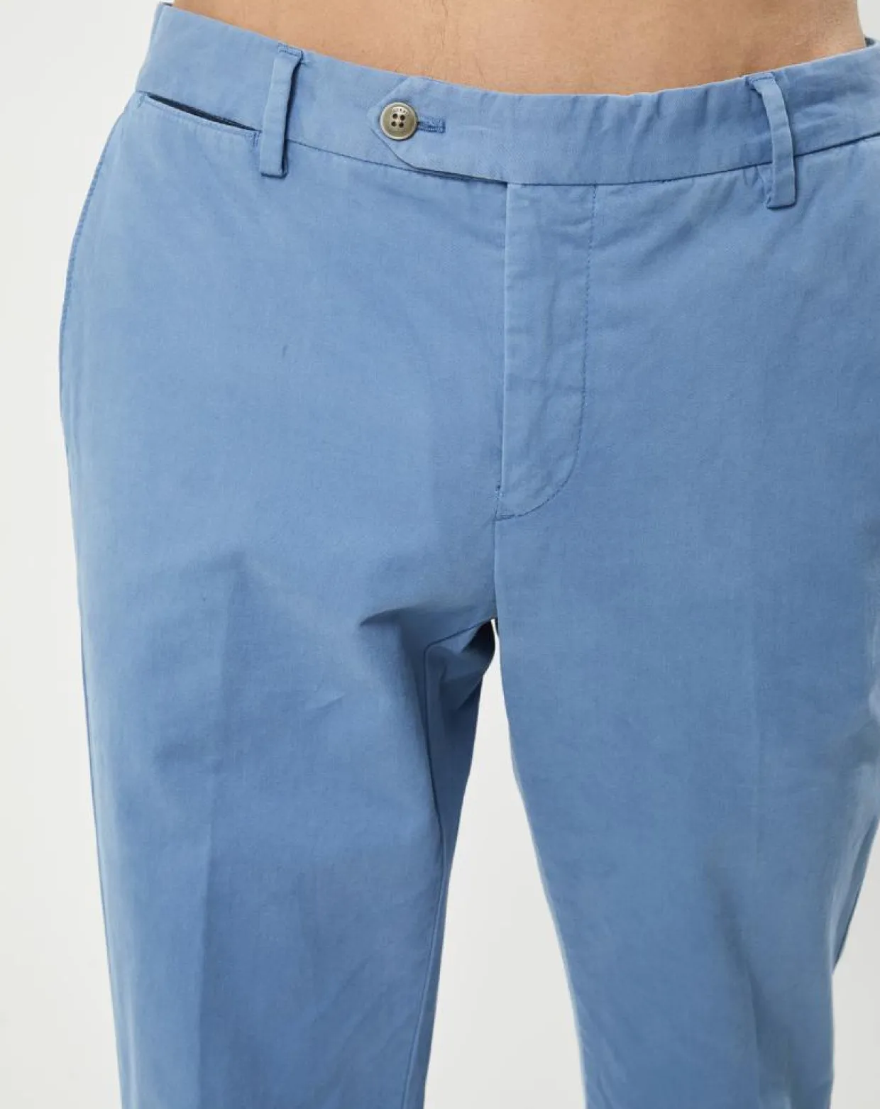 Homme Hackett London Pantalons^Pantalon chino Slim Fit Core Kensington bleu moyen