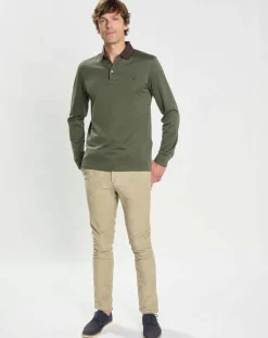 Homme Hackett London Pantalons^Pantalon Chino Slim Fit en Velours côtelé beige