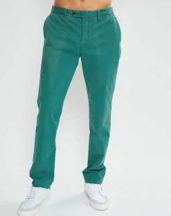 Homme Hackett London Pantalons^Pantalon chino Slim Fit Kensington vert