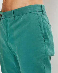 Homme Hackett London Pantalons^Pantalon chino Slim Fit Kensington vert