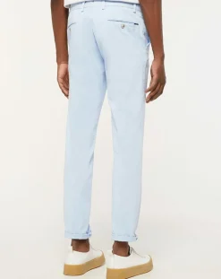 Homme Hackett London Pantalons^Pantalon Chino Slim Fit Kensington bleu clair