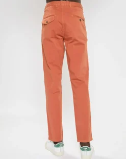 Pantalon chino Slim Fit Stuart Garment Dyed orange-Scotch & Soda Best