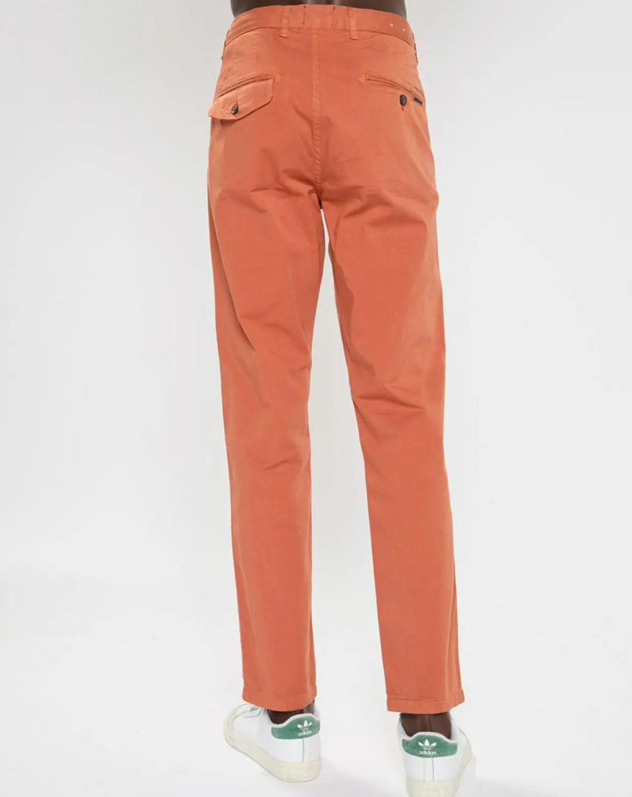 Pantalon chino Slim Fit Stuart Garment Dyed orange-Scotch & Soda Best
