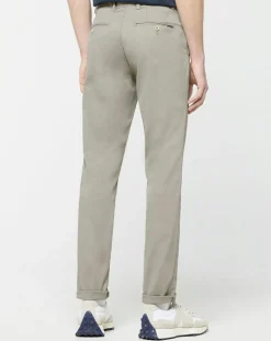 Pantalon Chino Slim Fit Texturé gris-Hackett London