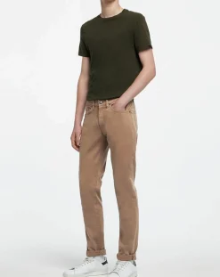 Pantalon Chino Slim Fit Wash beige-Gant Discount