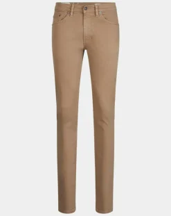Pantalon Chino Slim Fit Wash beige-Gant Discount