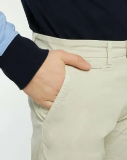 Pantalon chino slim Popplin Stretch beige-North Sails Sale