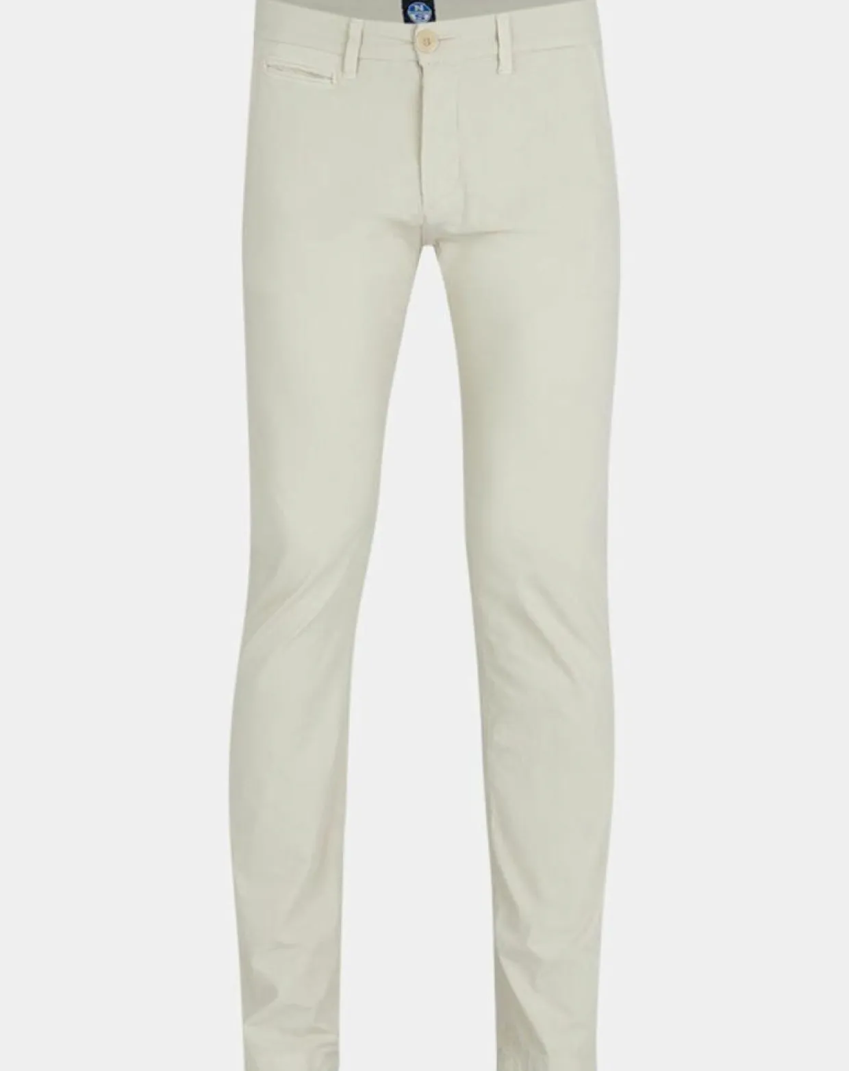 Pantalon chino slim Popplin Stretch beige-North Sails Sale