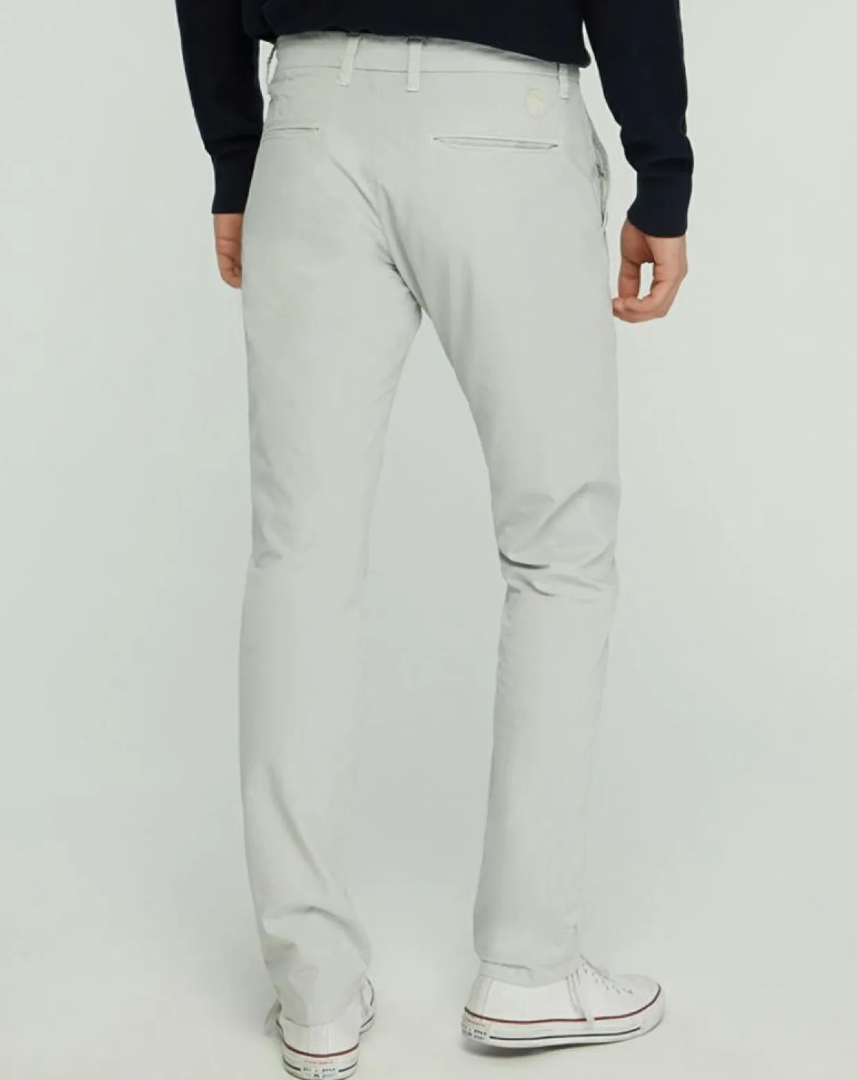 Homme North Sails Pantalons^Pantalon chino slim Popplin Stretch gris clair