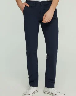 Pantalon chino slim Popplin Stretch bleu marine-North Sails Discount
