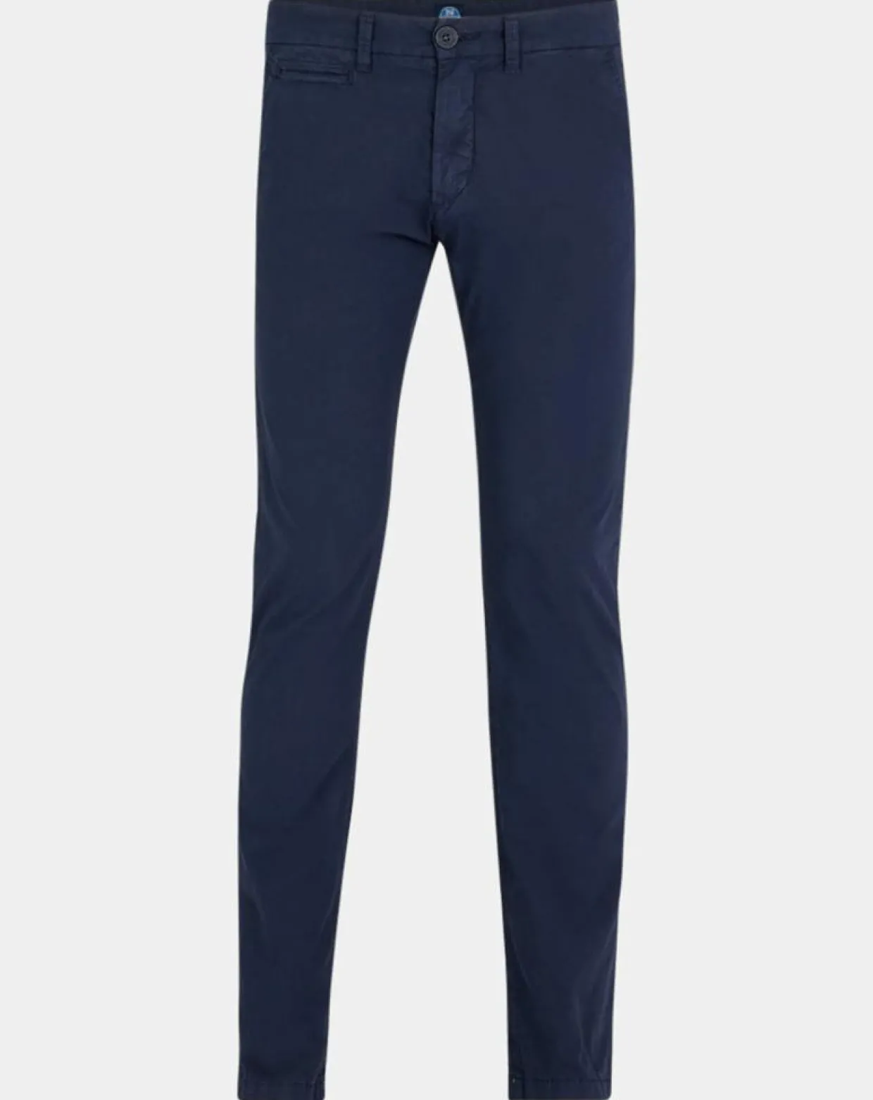 Pantalon chino slim Popplin Stretch bleu marine-North Sails Discount