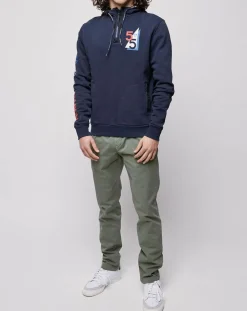 Homme North Sails Pantalons^Pantalon chino slim Popplin Elastic kaki