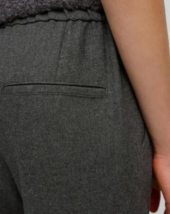 Femme Marc O'Polo Pantalons^Pantalon confortable Traveler gris foncé