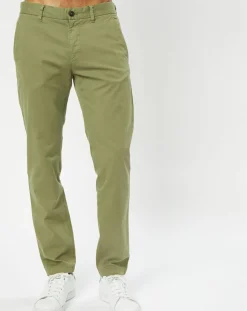 Homme Marc O'Polo Pantalons^Pantalon Coton Bio Stig Tappered Leger kaki clair