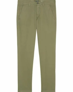 Homme Marc O'Polo Pantalons^Pantalon Coton Bio Stig Tappered Leger kaki clair