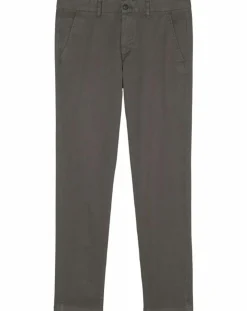 Homme Marc O'Polo Pantalons^Pantalon Coton Bio Stig Tappered Leger gris foncé