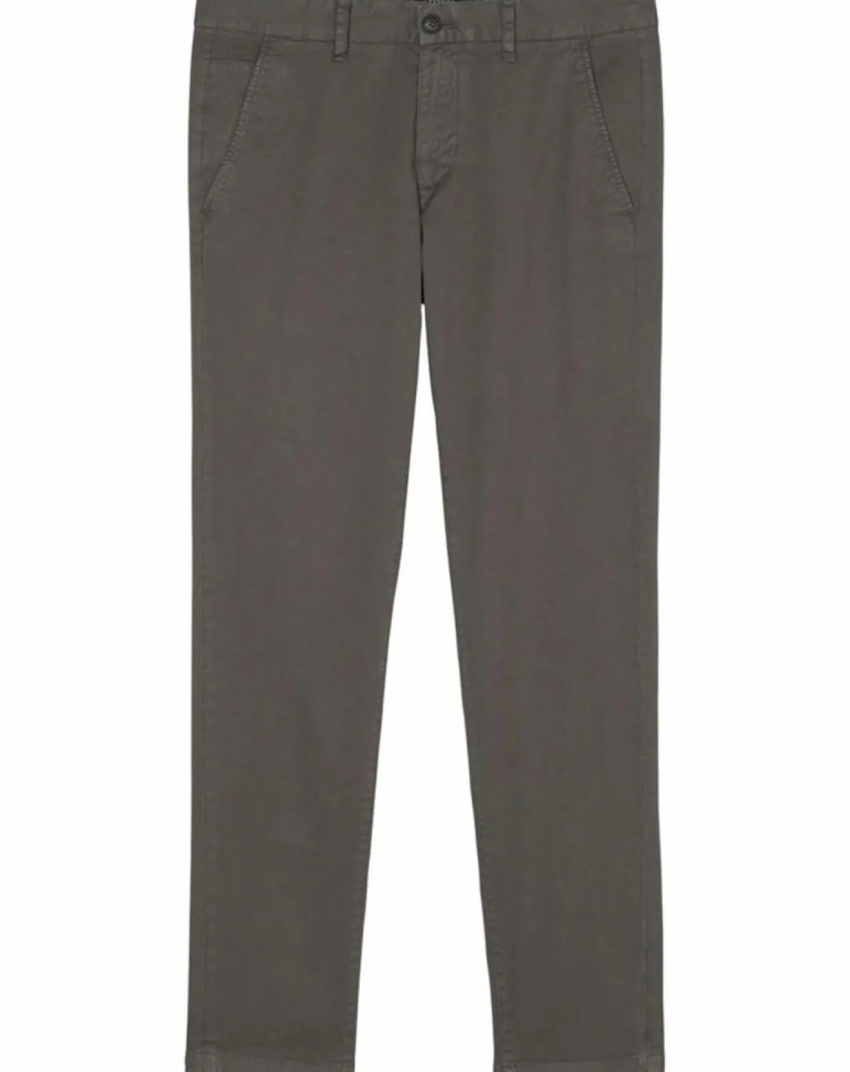 Homme Marc O'Polo Pantalons^Pantalon Coton Bio Stig Tappered Leger gris foncé