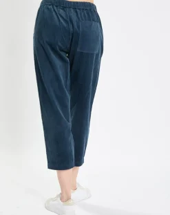 Femme Marc O'Polo Pantalons^Pantalon de Jogging en Velours de côtelé bleu marine