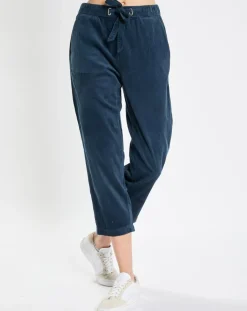 Femme Marc O'Polo Pantalons^Pantalon de Jogging en Velours de côtelé bleu marine