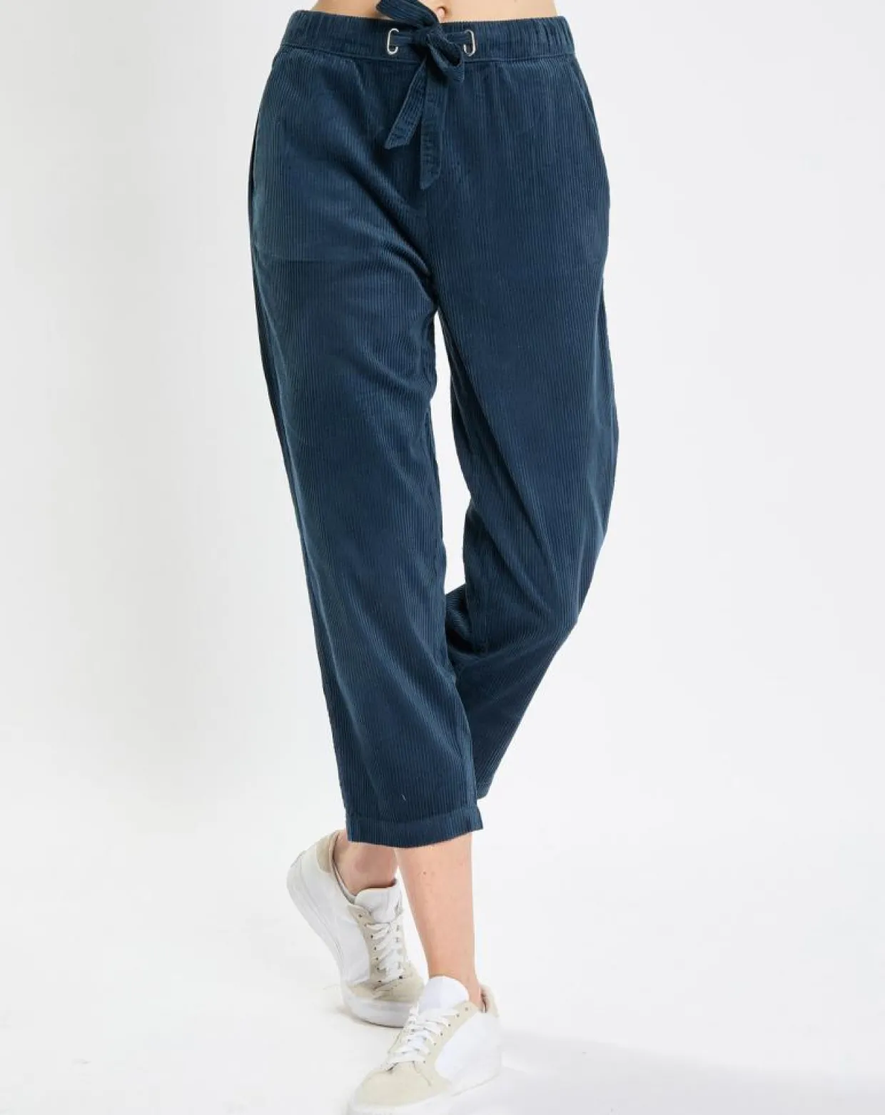Femme Marc O'Polo Pantalons^Pantalon de Jogging en Velours de côtelé bleu marine