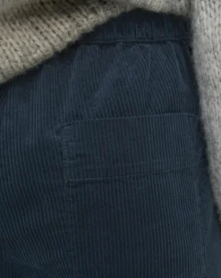 Femme Marc O'Polo Pantalons^Pantalon de Jogging en Velours de côtelé bleu marine