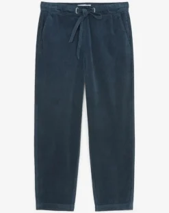 Femme Marc O'Polo Pantalons^Pantalon de Jogging en Velours de côtelé bleu marine