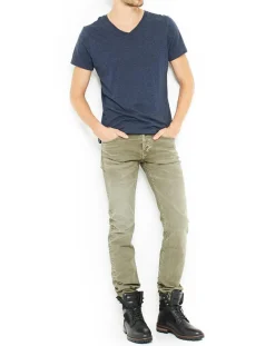 Homme Lee Cooper Pantalons^Pantalon délavé kaki
