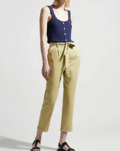 Femme Garance Paris Pantalons^Pantalon droit chino Lupin kaki