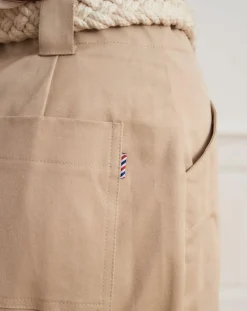 Femme La Petite Francaise Pantalons^Pantalon droit Patrice beige
