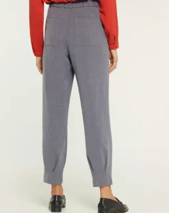 Femme Yerse Pantalons^Pantalon droite Lugano gris