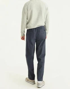 Homme Dockers Pantalons^Pantalon en Coton Bio Pull On Tapered imprimé bleu marine