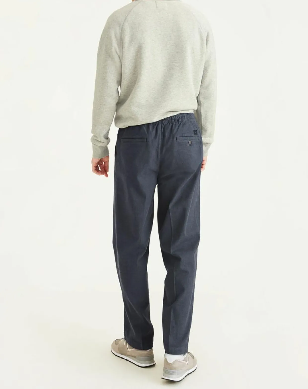Homme Dockers Pantalons^Pantalon en Coton Bio Pull On Tapered imprimé bleu marine